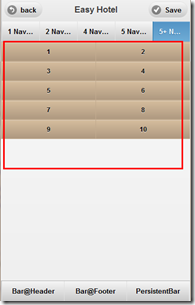 easy Html5 - Jquery Mobile之ToolBars(Navigation and Persistent Bars)