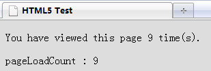 HTML5 LocalStorage