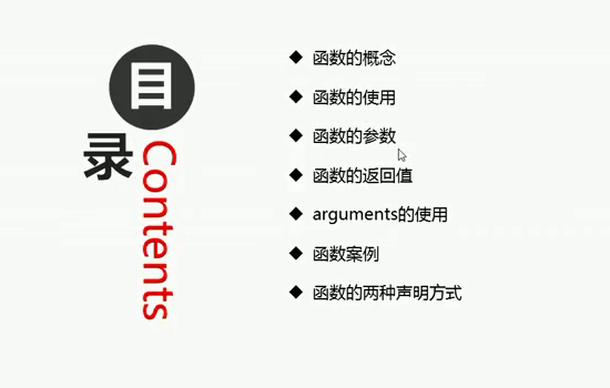 JavaScript --函数--手稿