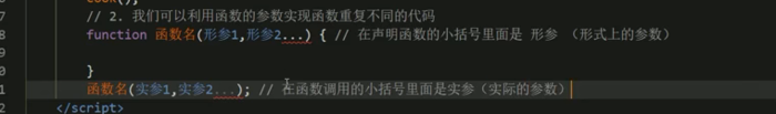 JavaScript --函数--手稿
