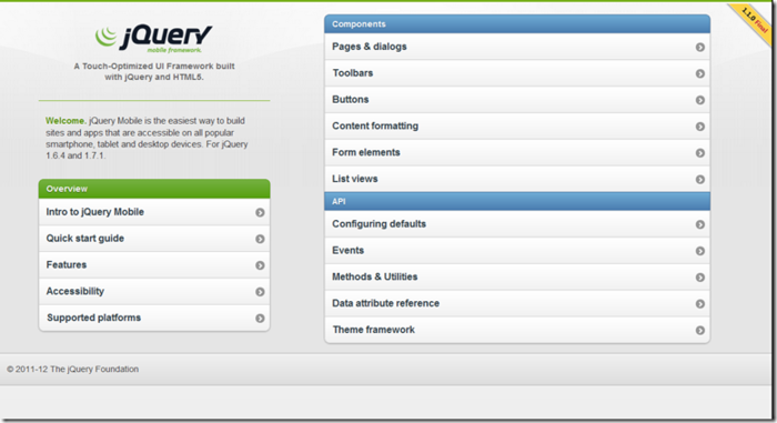 easy html5 - Jquery mobile