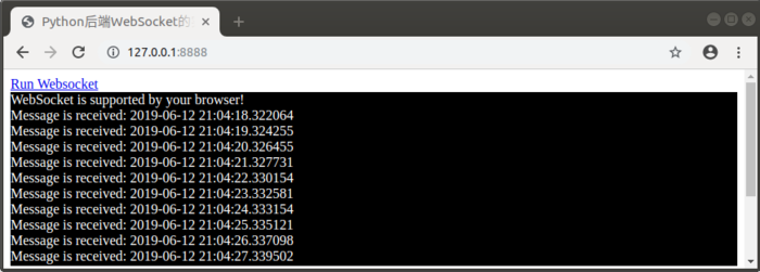HTML5 WebSocket