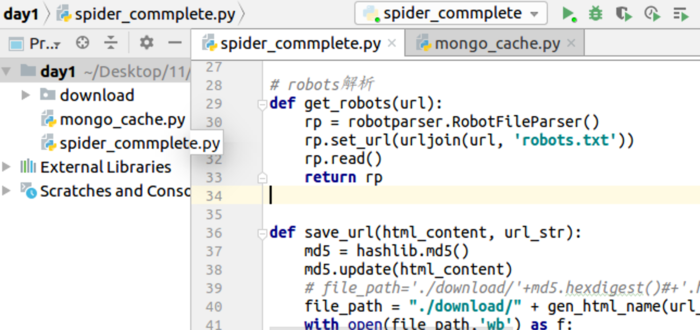 FileNotFoundError: [Errno 2] No such file or directory: './download/js-tutorial.html'