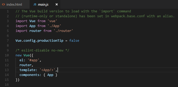 vue-cli