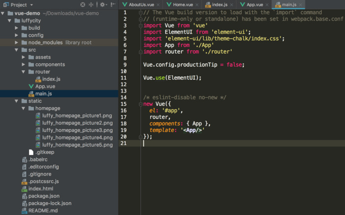 Vue Cli