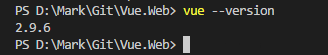 Vue Study [1]: Vue Setup