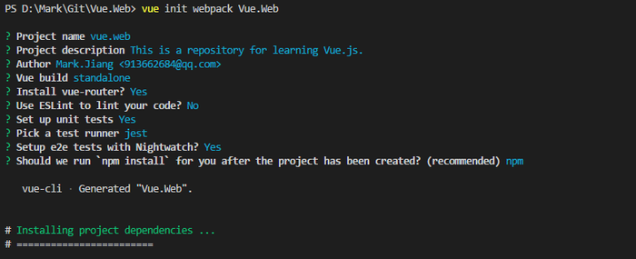 Vue Study [1]: Vue Setup
