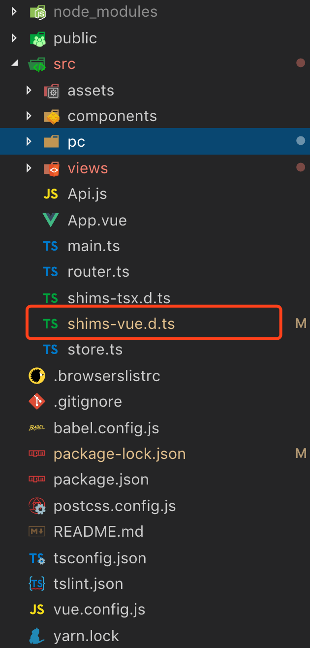 Could not find a declaration file for module 'vue-xxx'.