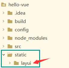 Vue+layui