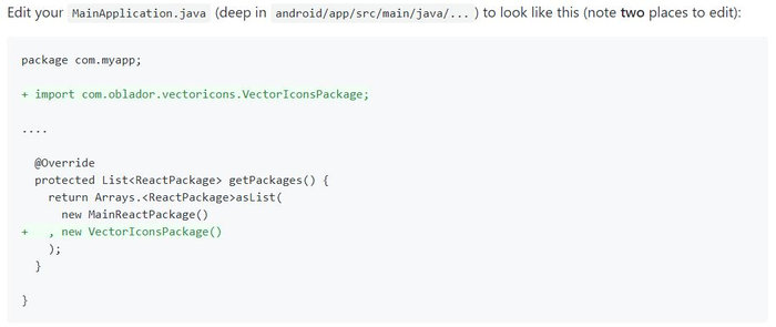React Native Native module VectorIconsModule tried to override VectorIconsModule
