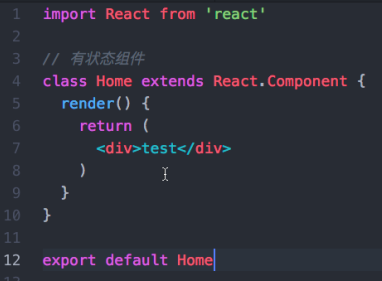react