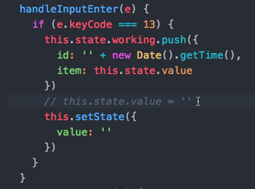 react
