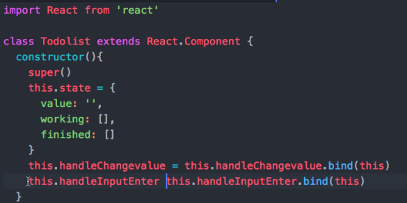 react