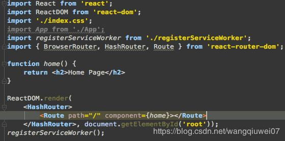 react -router路由