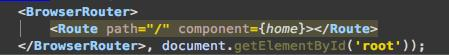 react -router路由