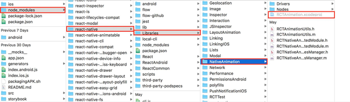 React Native--Animated:`useNativeDriver`is not supported because the native animated module is missi... React Native--Animated:`useNativeDriver`is not supported because the native animated module is missi...