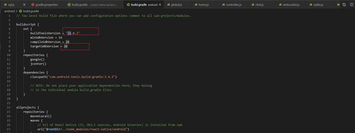react-native: Execution failed for task ':xxxxxx:verifyReleaseResources'