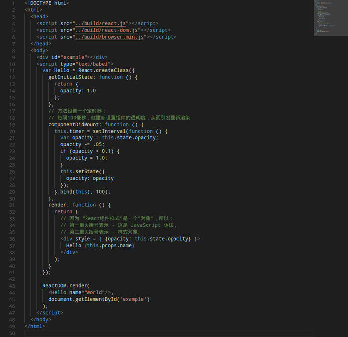 [React] 03 - Intro: react.js in twelve demos