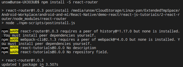 [React] 10 - Tutorial: router