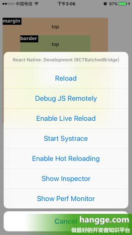 React Native - 调试技巧及调试菜单说明(模拟器调试、真机调试) React Native - 调试技巧及调试菜单说明(模拟器调试、真机调试)