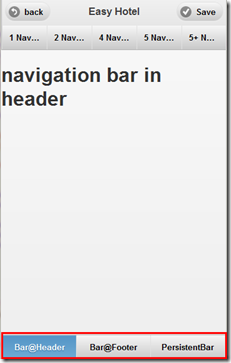 easy Html5 - Jquery Mobile之ToolBars(Navigation and Persistent Bars)