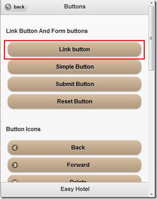easy Html5 - Jquery Mobile之Buttons