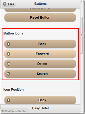 easy Html5 - Jquery Mobile之Buttons