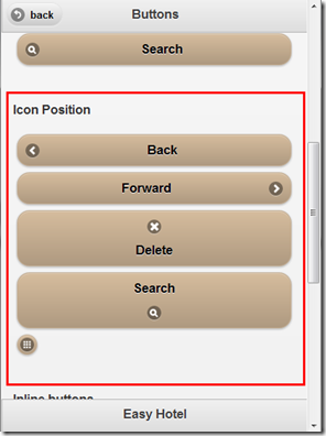 easy Html5 - Jquery Mobile之Buttons