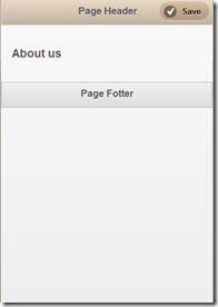 easy Html5 - Jquery Mobile之ToolBars(Header and Footer)