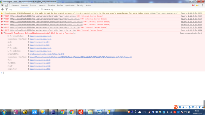 jquery.easyui.min.js:1 Uncaught TypeError: $.fn.validatebox.methods[_43e] is not a function(…)
