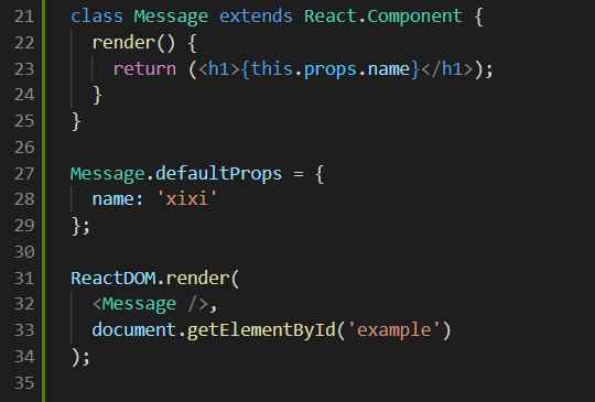react props