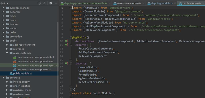 angular Template parse errors: ‘app-xxx-xxx‘ is not a known element: