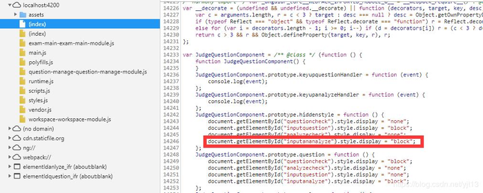 Angular——cannot read property 'style' of null at....