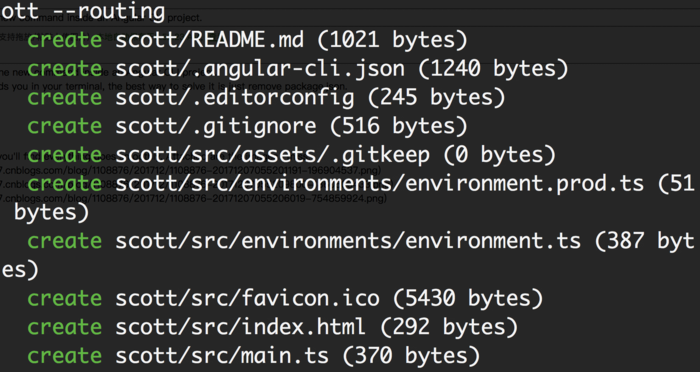 You cannot use the new command inside an Angular CLI project.