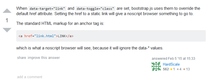 Bootstrap data-toggle data-target