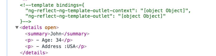 [Angular] Using ngTemplateOutlet to create dynamic template