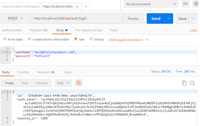 User Authentication with Angular and ASP.NET Core