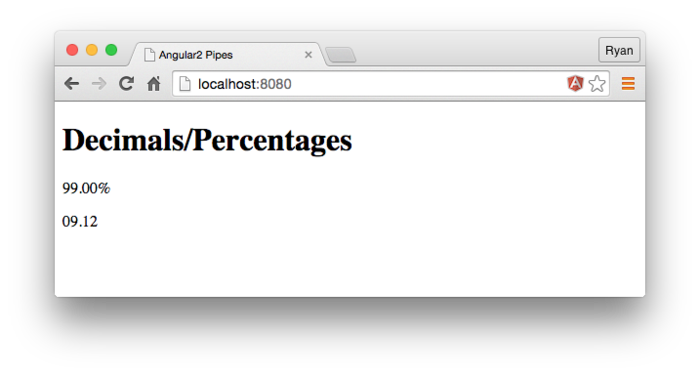 Angular2 Pipe
