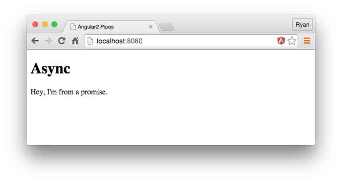 Angular2 Pipe