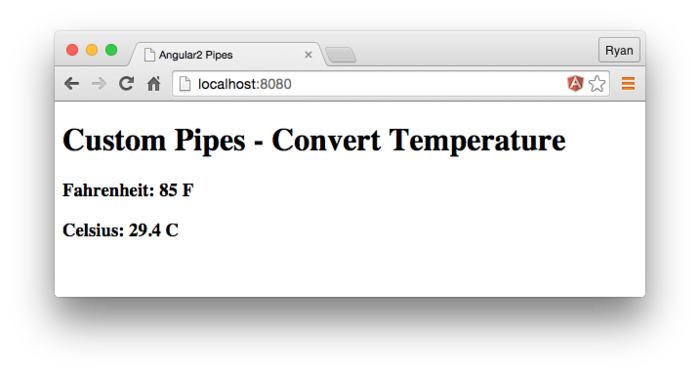 Angular2 Pipe