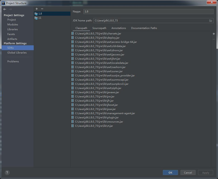 java.lang.Double and java.lang.String are in module java.base of loader 'bootstrap'