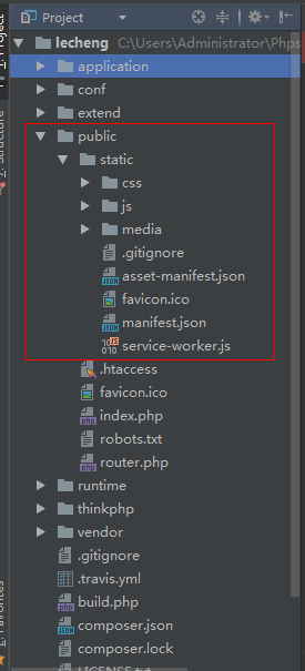 nodejs - webpack - ReactJS - AntDesign 项目搭建环境并运用到thinkphp5框架代码中