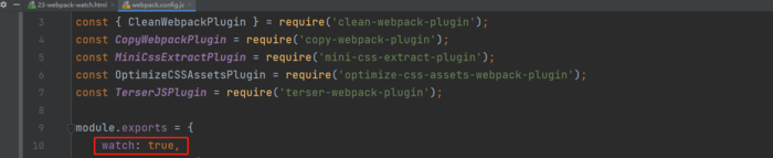 webpack-watch