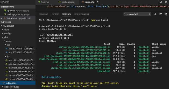 vue cli webpack study02