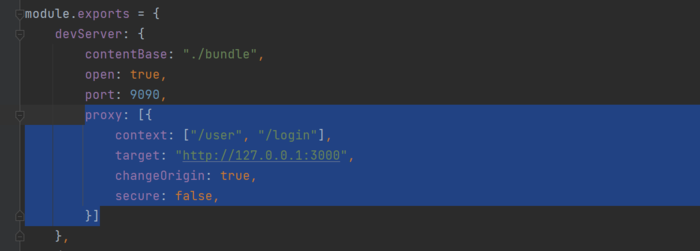 webpack-CORS