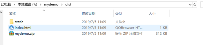 vue -- vue-cli webpack项目打包后自动压缩成zip文件