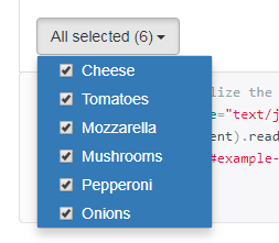Bootstrap Multiselect