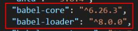 Error: Cannot find module '@babel/core webpack run dev