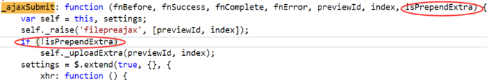 Upload files to aliyunOSS with bootstrap-fileinput