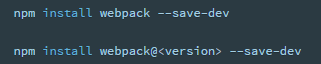 Webpack Getting Started